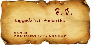 Hagymási Veronika névjegykártya
