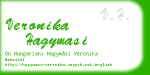 veronika hagymasi business card
