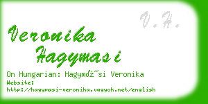 veronika hagymasi business card